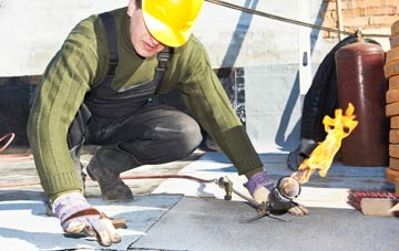 Upper Holton flat roof construction
